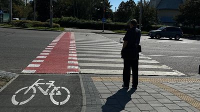 У Львові з’єднали велодоріжки на вулицях Любінській та Виговського