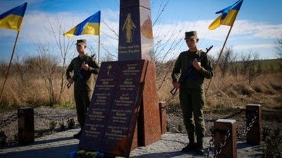 На Львівщині вшановують загиблих у Мі-8 біля гори Карачун військовослужбовців