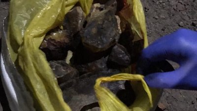 На Львівщині вилучили бурштину на понад 200 тисяч гривень (ФОТО)