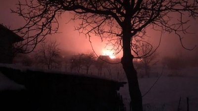 На Львівщині під час пожежі вибухнув газовий балон, є постраждалі (ФОТО)