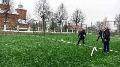 На Миколаївщині відкрили два спортивні майданчики
