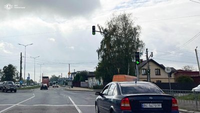 Біля Автовокзалу синхронізували роботу двох світлофорних об’єктів