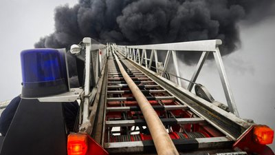 На Львівщині сталася пожежа на об’єкті інфраструктури