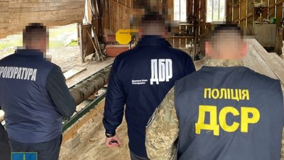 На Львівщині під час війни незаконно рубали ліс (ФОТО)