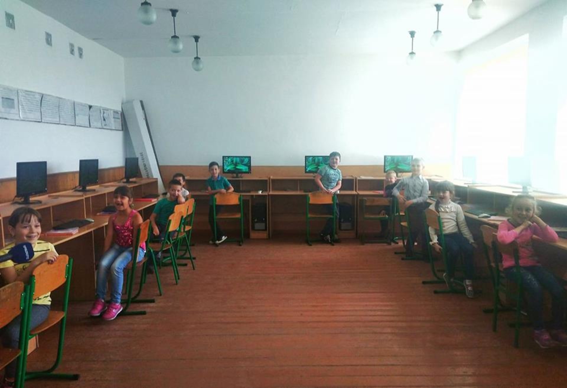 Один із комп`ютерних класів опорної Жовтанецької школи
