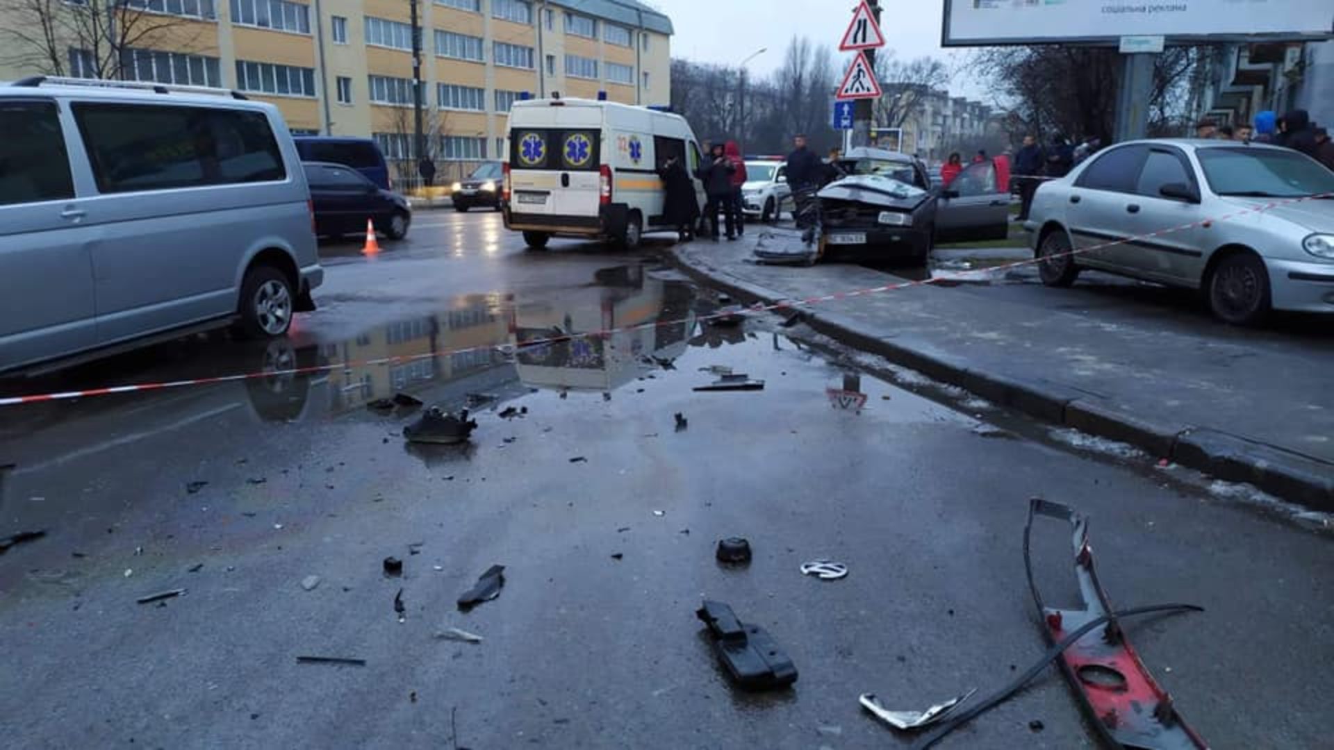 У Львові у аварії загинула трирічна дитина. Фото Варта-1