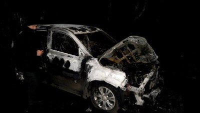 На Львівщині хотіли спалити автомобіль 24-річної жінки