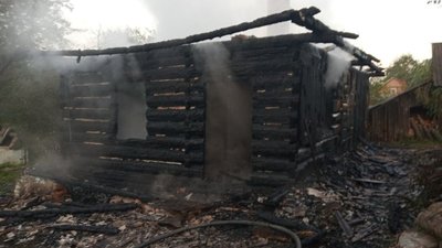 На Львівщині під час пожежі згорів чоловік (ФОТО)