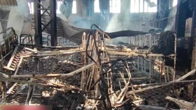 Генштаб ЗСУ: Росіяни вдарили по Оленівці, щоб приховати тортури і розстріли полонених