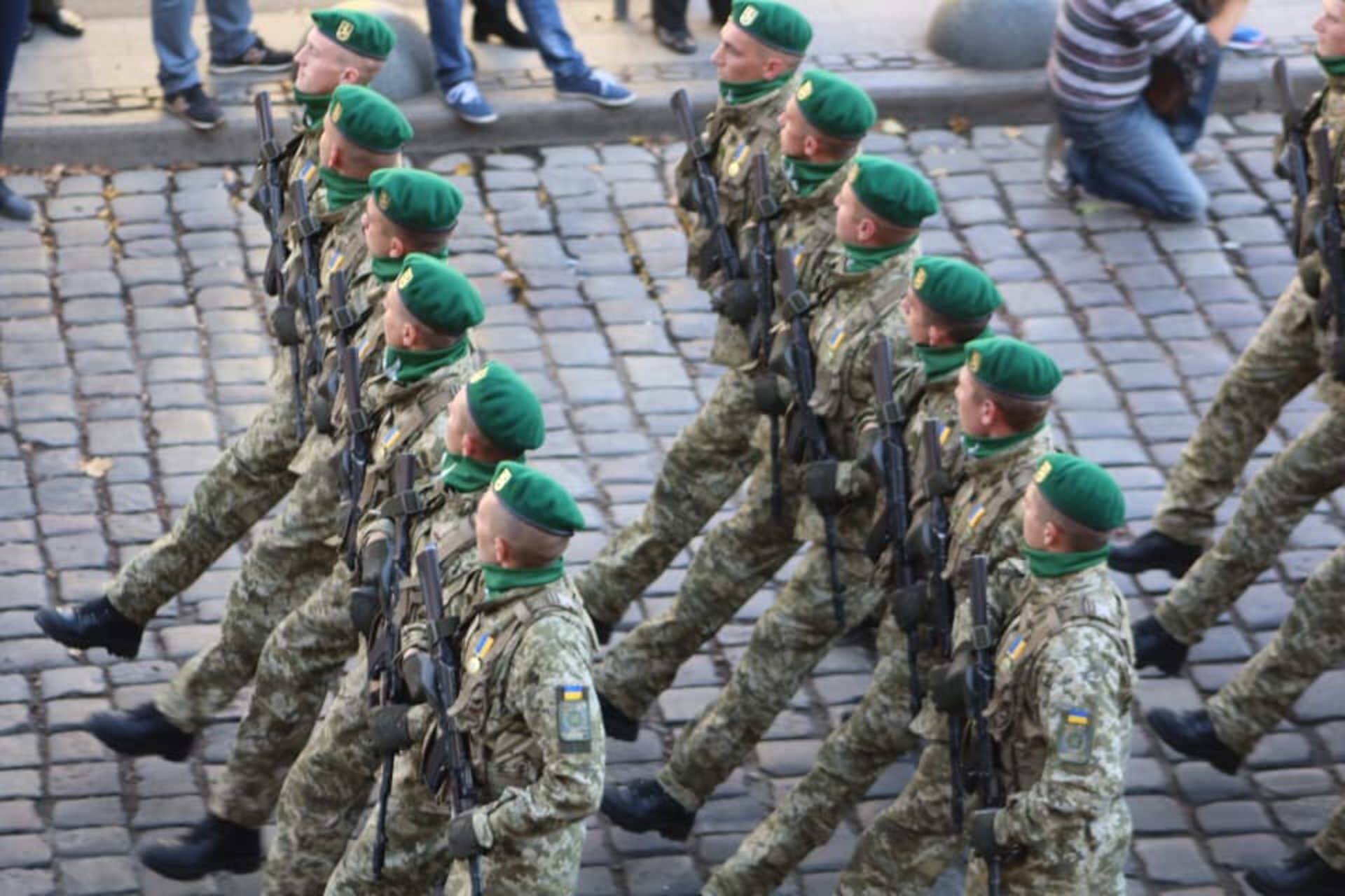 Вулицями Львова пройшов масштабний Марш захисників України. Фото прес-служба ЛОР