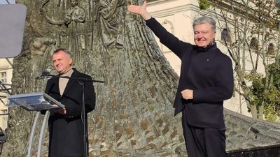 Садовий є справжнім кандидатом від "слуг народу" на посаду мера Львова, - Порошенко