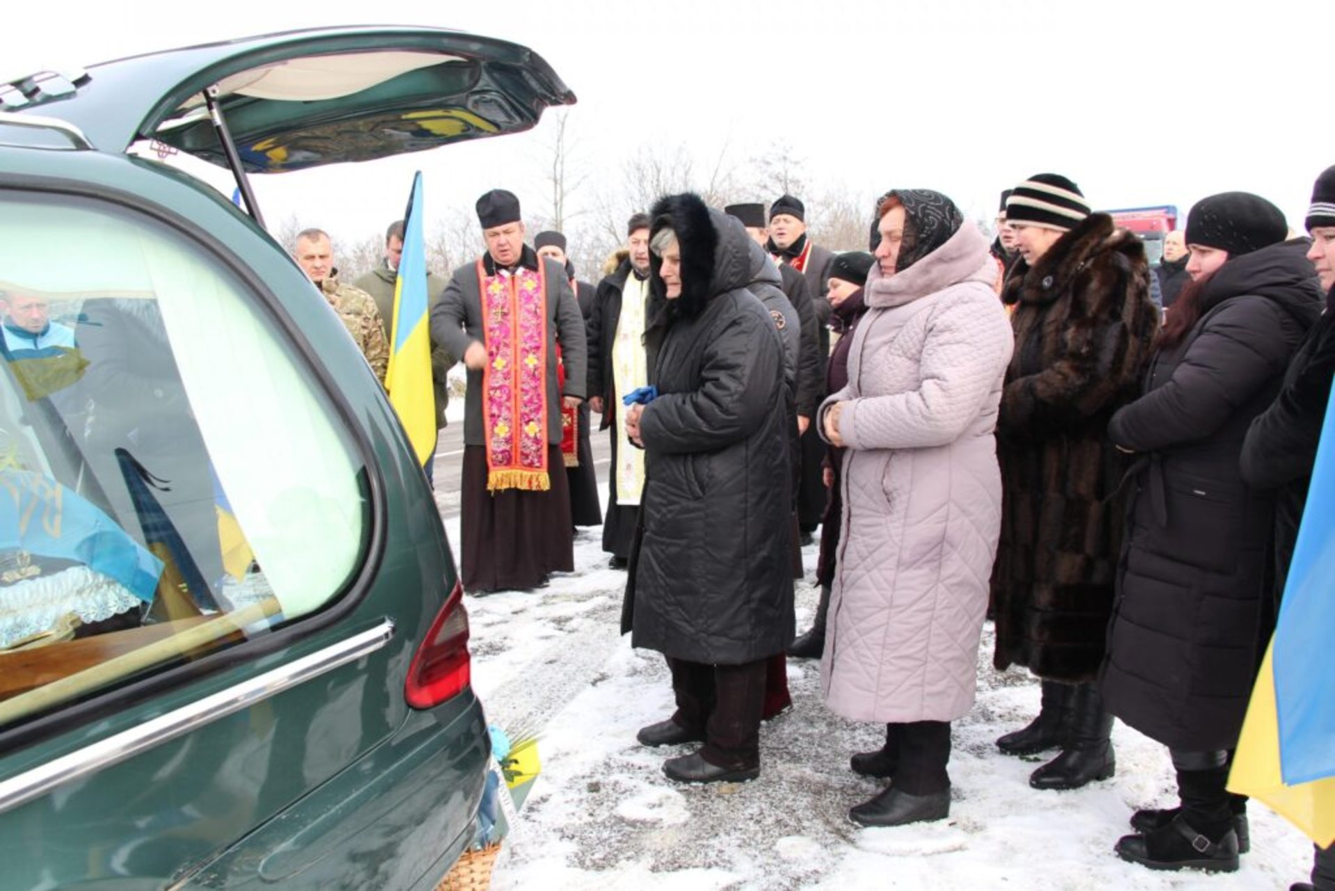 Дрогобицька громада зустріла загиблого Героя Миколу Гуняка