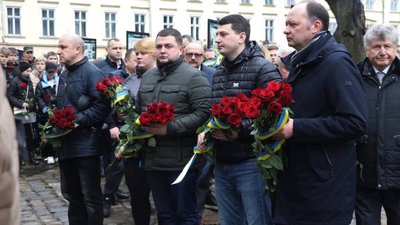 ​​На Львівщині вшанували пам’ять видатного українця В’ячеслава Чорновола