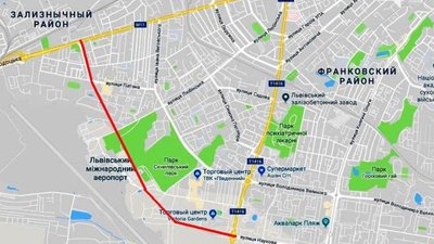 У Львові планують продовжити вулицю Ряшівську до Наукової