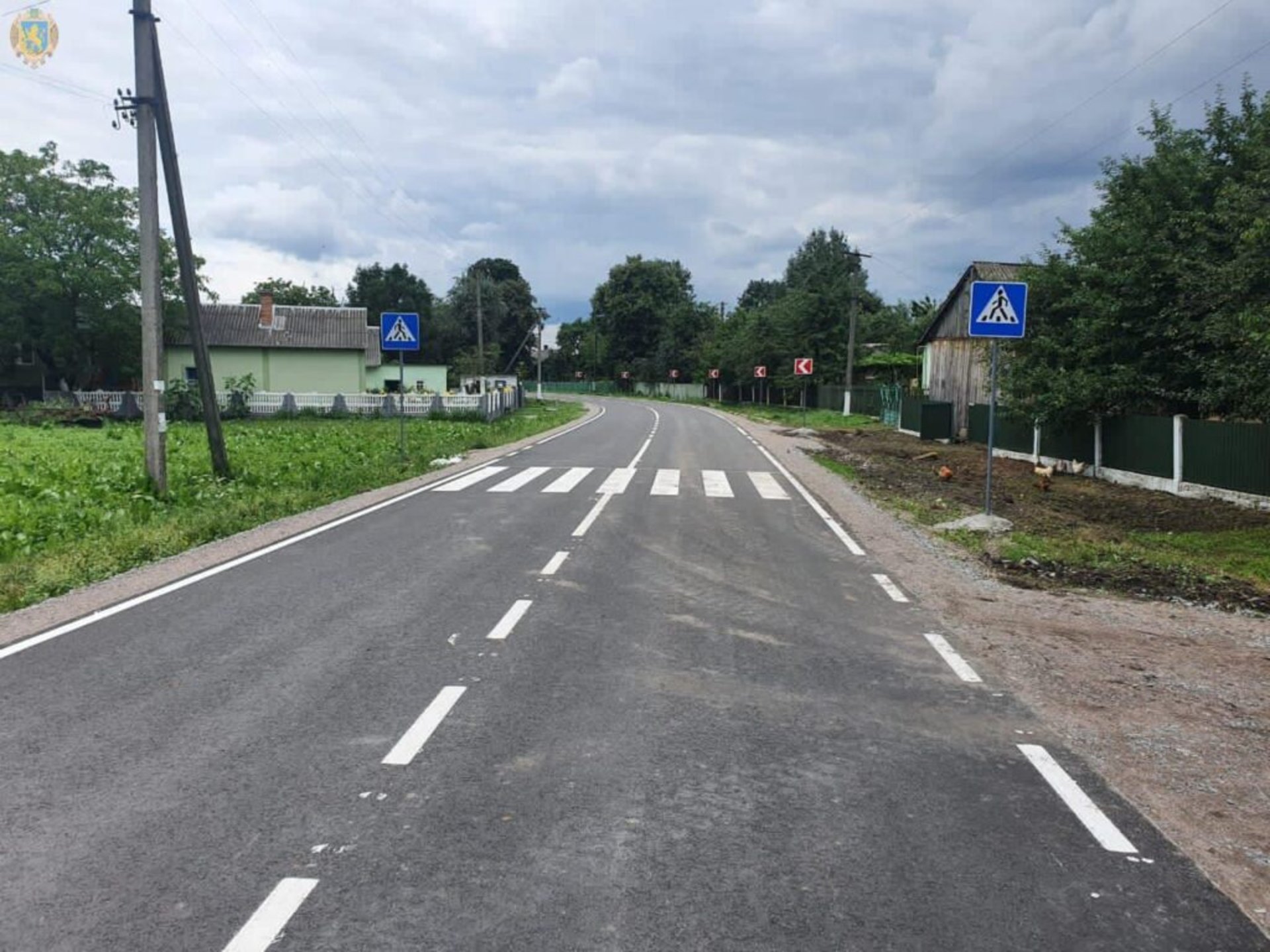 На Самбірщині відкрили для проїзду автомобільну дорогу Садковичі-Чернихів