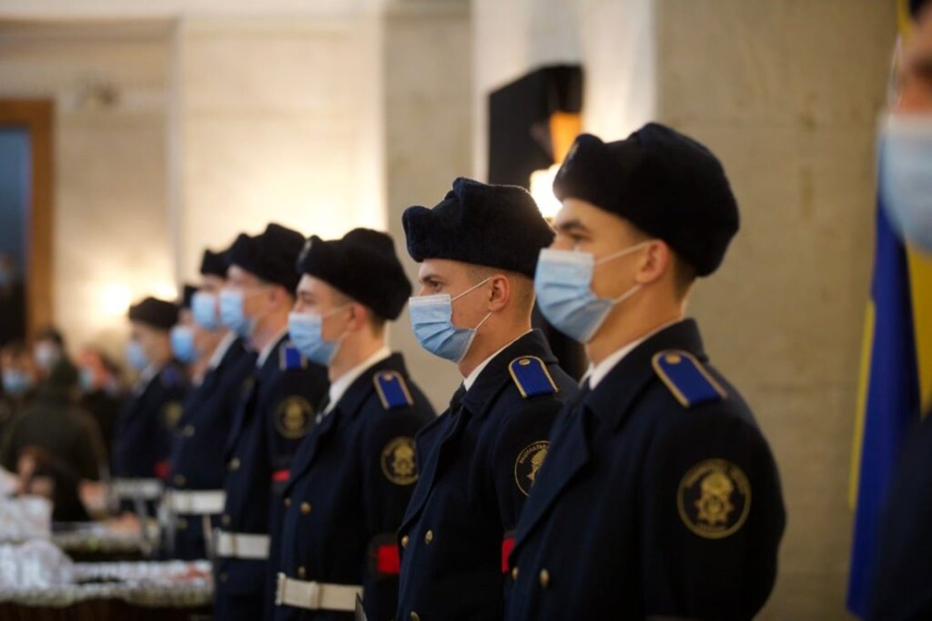 У Дніпрі відбулась панахида за п'ятьма загиблими військовослужбовцями Національної гвардії України