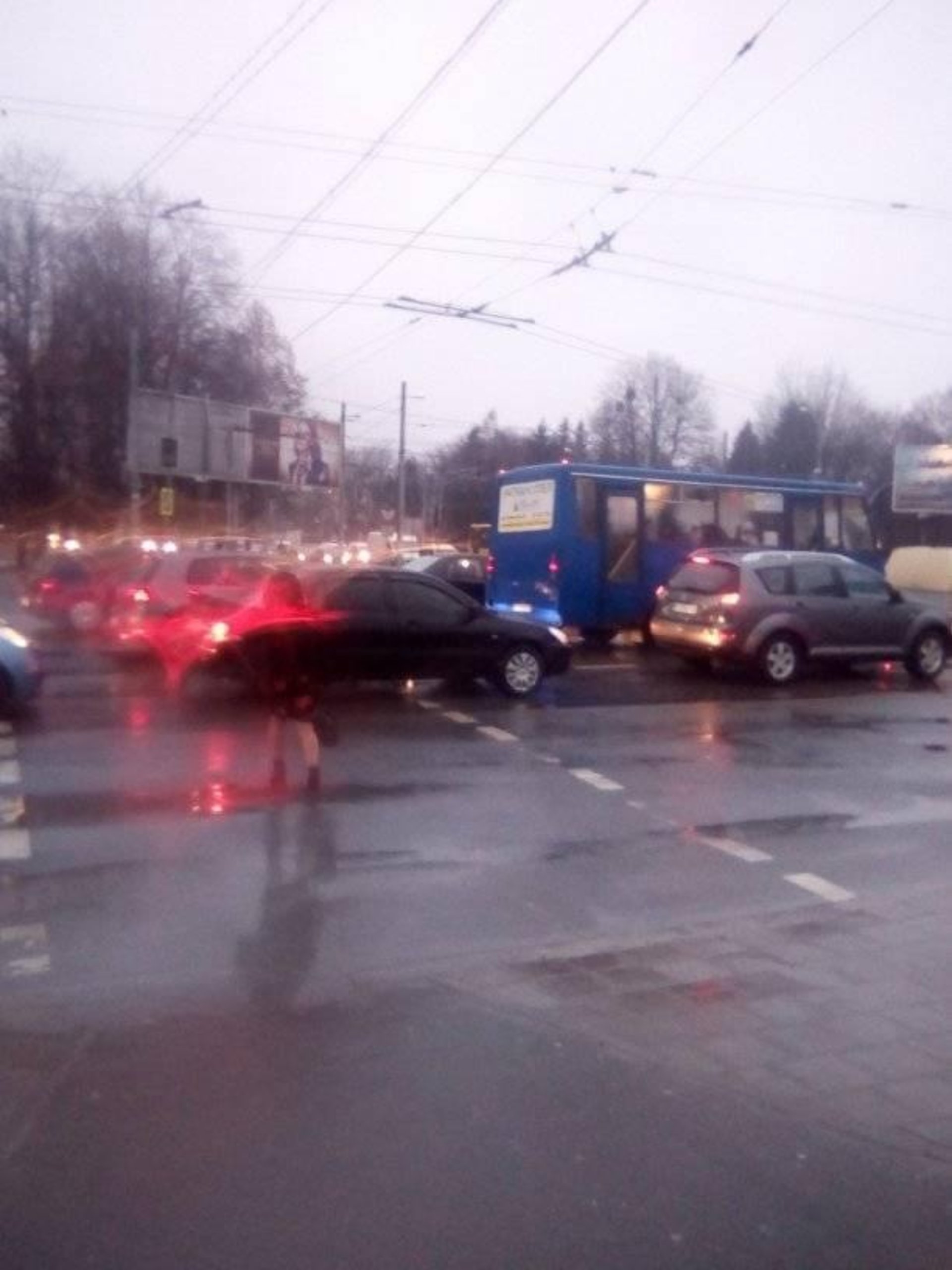 У Львові на Стрийській - Науковій не працюють світлофори. Фото Варта1