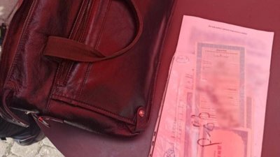 Біля польського кордону чоловік загубив сумку (ФОТО)