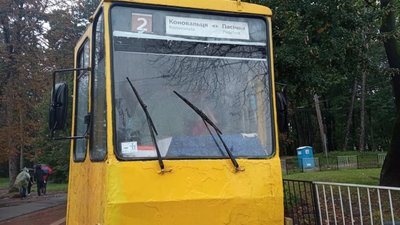 У Львові водій трамваю накричала на пасажирку (ФОТО)