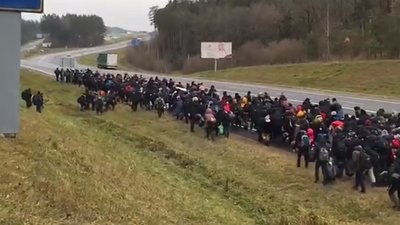 До Польщі прорвалися 50 мігрантів з Білорусі