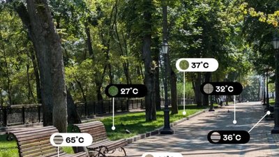 У Києві температура досягає позначки у +60°C