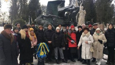 На Личаківському цвинтарі у Львові вшанували пам'ять композитора Станіслава Людкевича