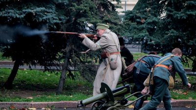 Як у центрі Львова пройшли «Бої за Львів» (ФОТОРЕПОРТАЖ)
