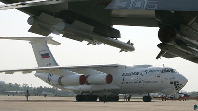 Під Рязанню в Росії впав Іл-76