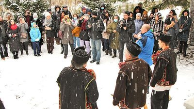 У Львові попрощались із колядою по-гуцульськи (ФОТОРЕПОРТАЖ)