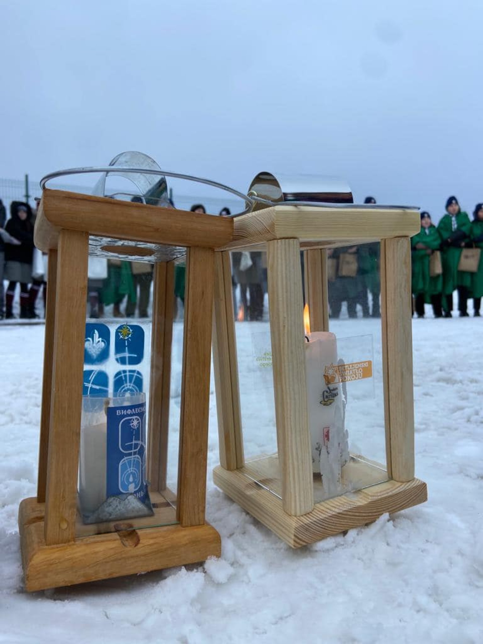 Жовква отримала Вифлеємський вогонь