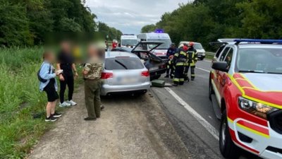 На трасі «Київ - Чоп» сталась ДТП з потерпілими (ФОТО)