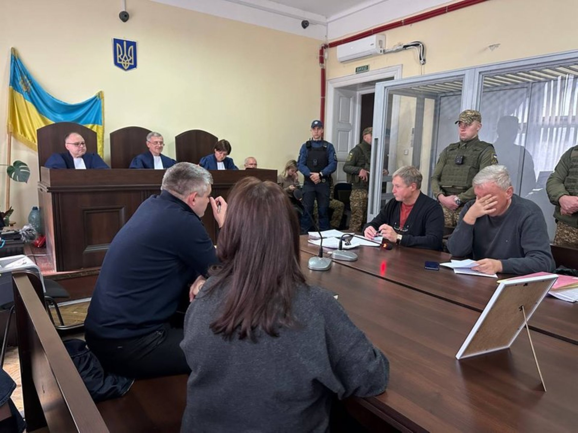 Присутні у залі суду, 15 жовтня 2025 року. Суспільне Львів