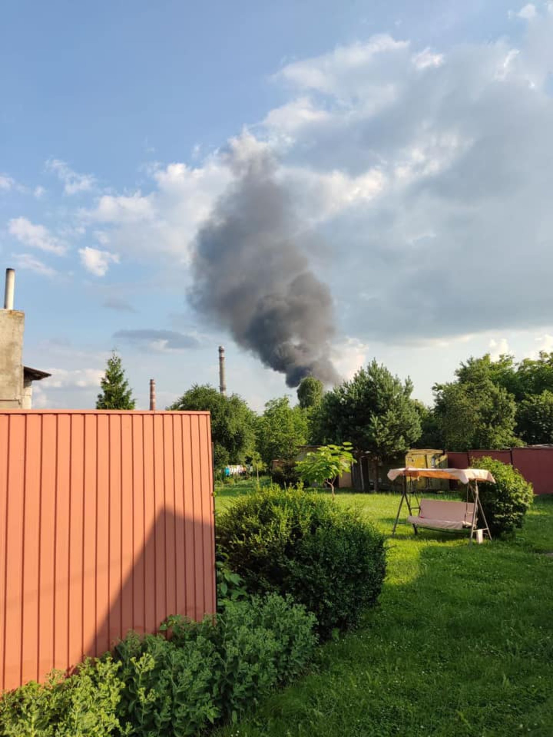 У Львові горіли автомобільні шини