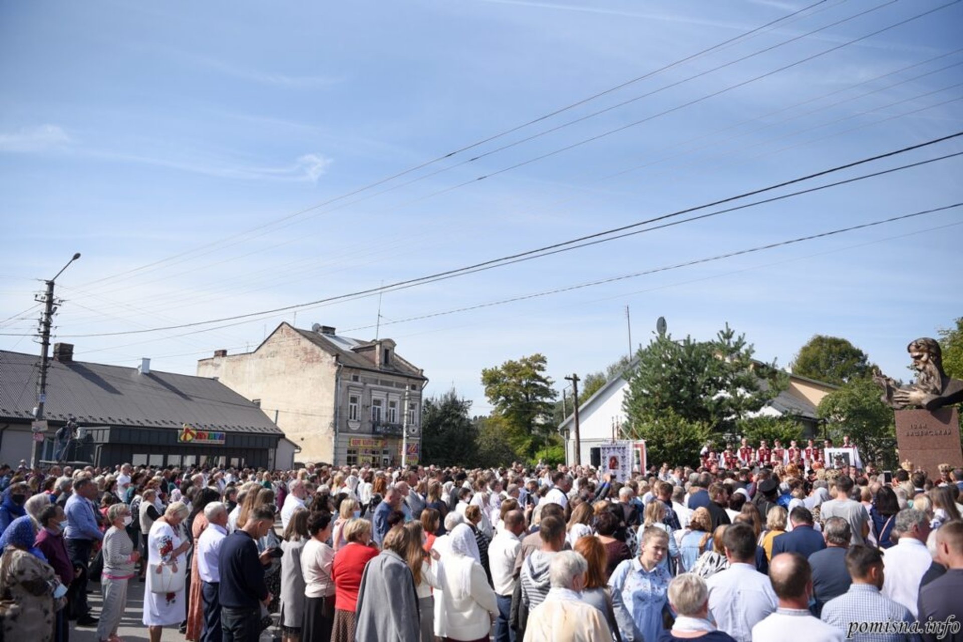 Епіфаній на Львівщині звершив освячення відновленого пам’ятника преподобному Іоану Вишенському., фото ПЦУ