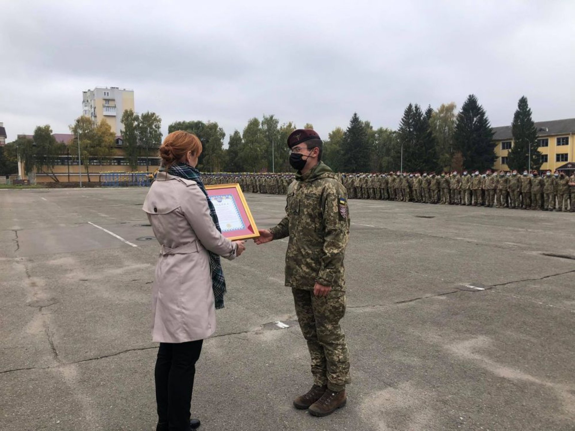 У Львові військові з нагоди Дня захисників і захисниць України отримали відзнаки, фото ЛМР
