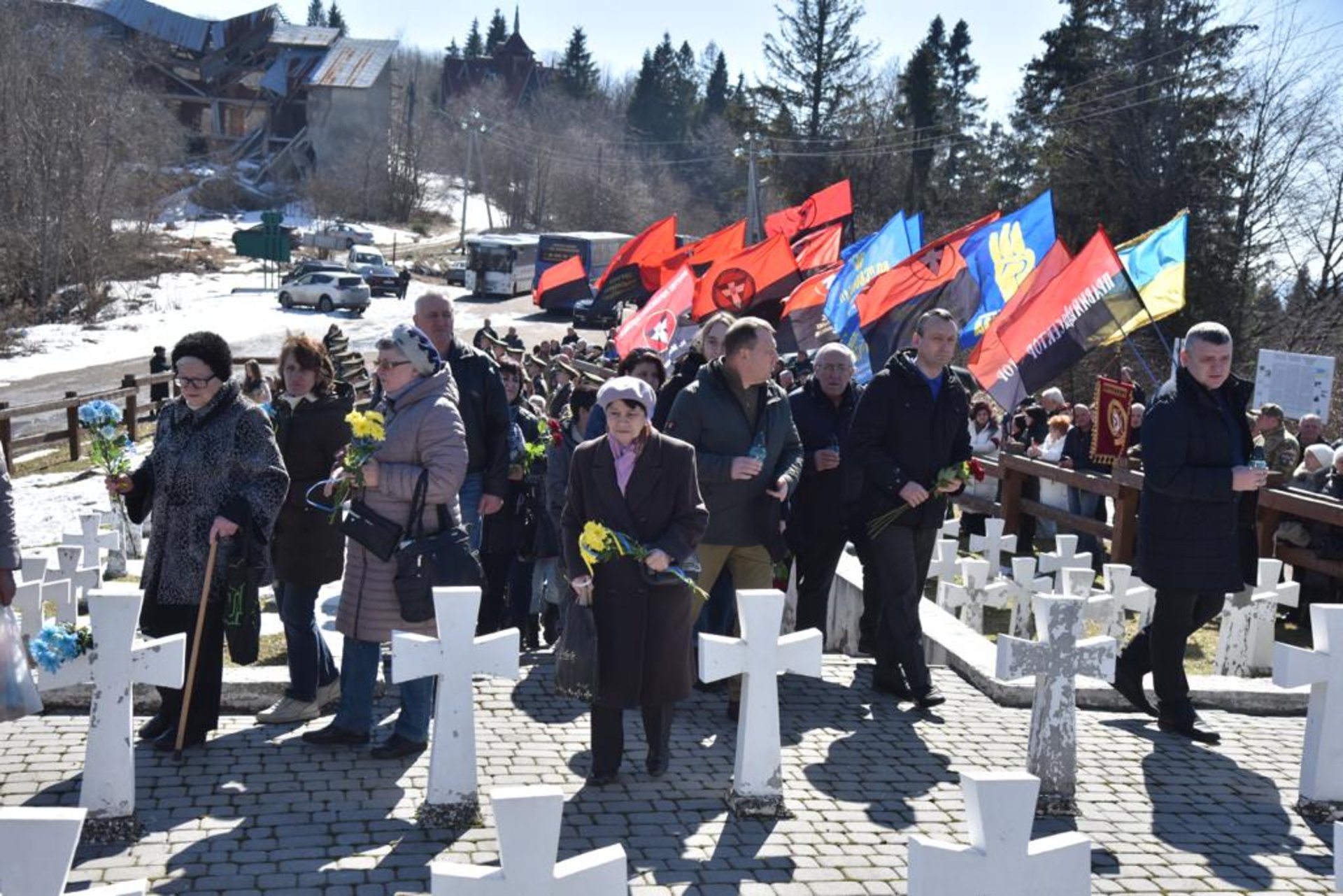 На Верецькому перевалі вшанували пам’ять розстріляних січовиків Карпатської України