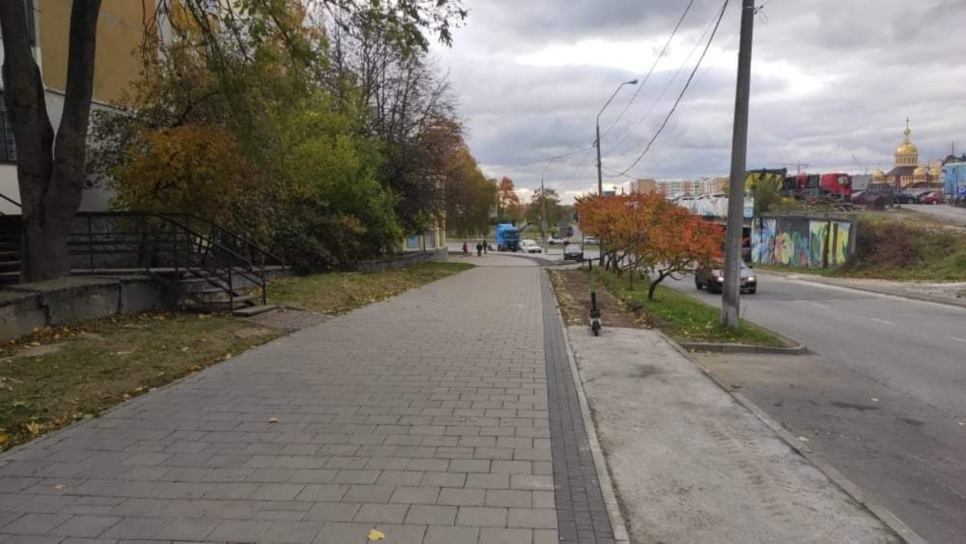 У Львові вулиці Наукову та Княгині Ольги з’єднає велодоріжка, фото Олег Шмід