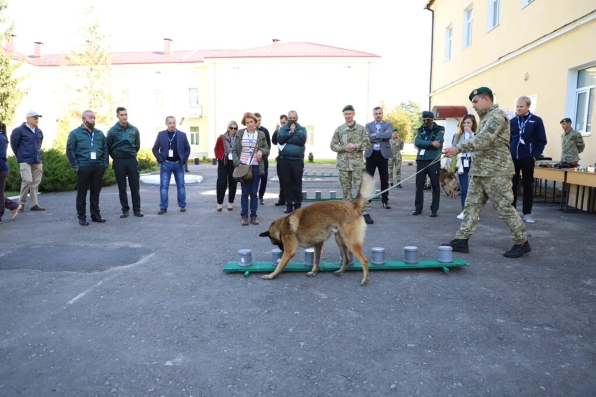 На Львівщині прикордонників відвідали представники цивільної гвардії Іспанії, фото ДПСУ