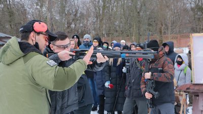 У Львові відбувся вишкіл для цивільного населення (ФОТО)