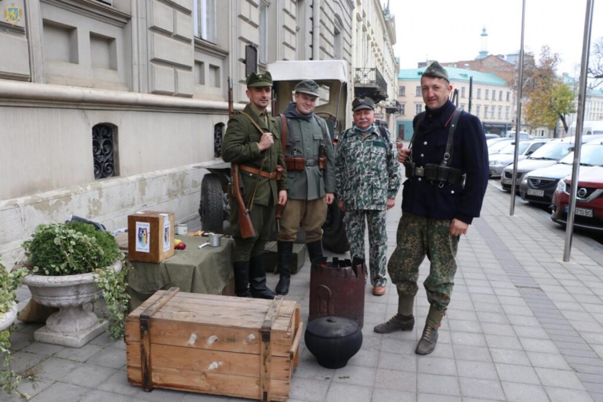 У Львові показали відтворені спорядження та військову техніку вояків УПА