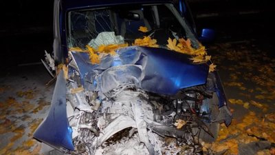 У Стрию нетверезий водій в’їхав у дерево (ФОТО, ВІДЕО)
