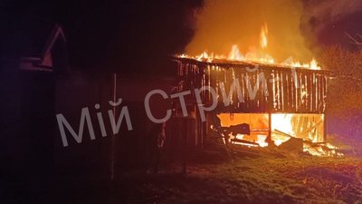 На Львівщині сталась пожежа