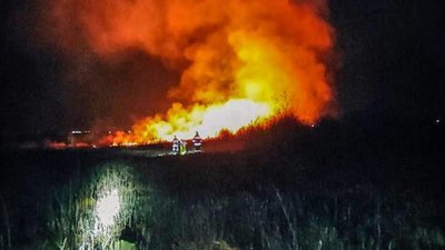 Протягом доби рятувальники Львівщини ліквідували 10 пожеж сухої трави