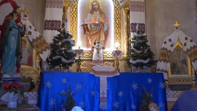 До Золочева привезли мощі св. Андрія Первозванного (ВІДЕО)