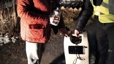 У Львові патрульні доставили життєво необхідний препарат хворому на коронавірус