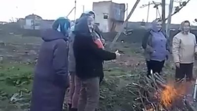 На Львівщині мешканці заблокували будівництво ферми (ВІДЕО)