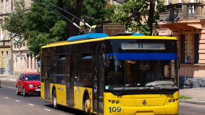 Тролейбус №22 уже від сьогодні курсує тільки до "Вікторії Гарденс"