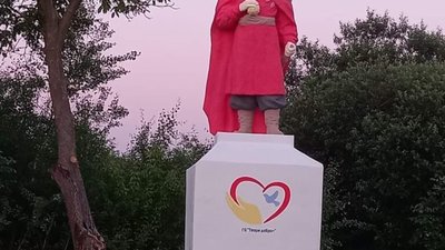 На Львівщині відреставрували пам'ятник Хмельницькому (ФОТО)