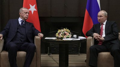путін зустрінеться з президентами Ірану та Туреччини