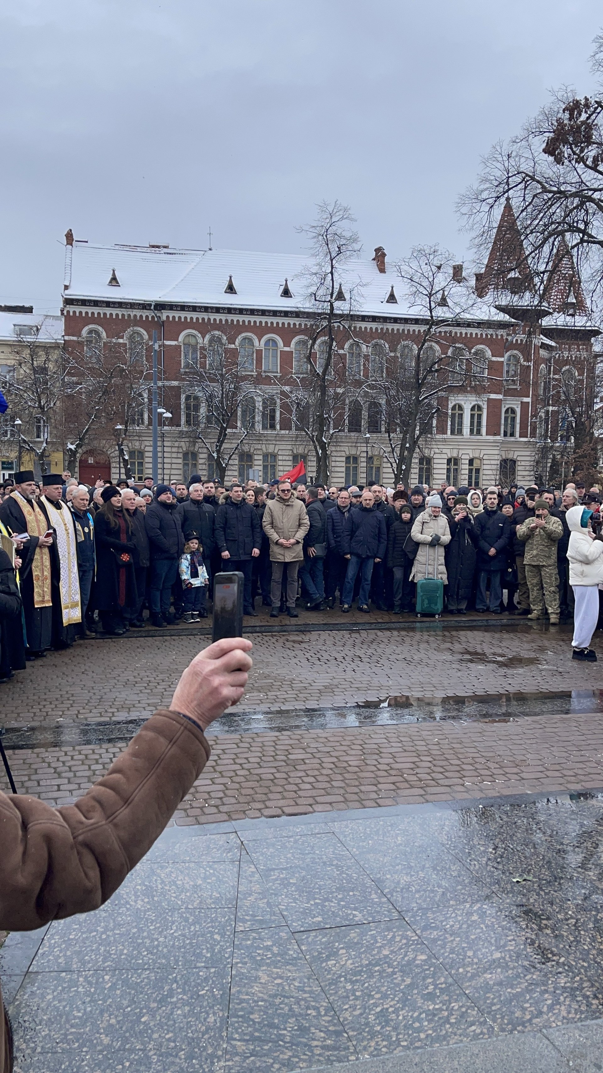 Львівщина відзначила 117-ту річницю від дня народження Степана Бандери, фото Четверта студія
